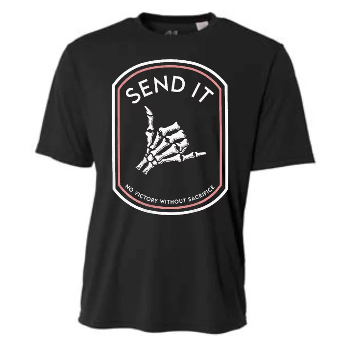 Send It No Victory Without Sacrifice Cooling Performance Crew T-Shirt