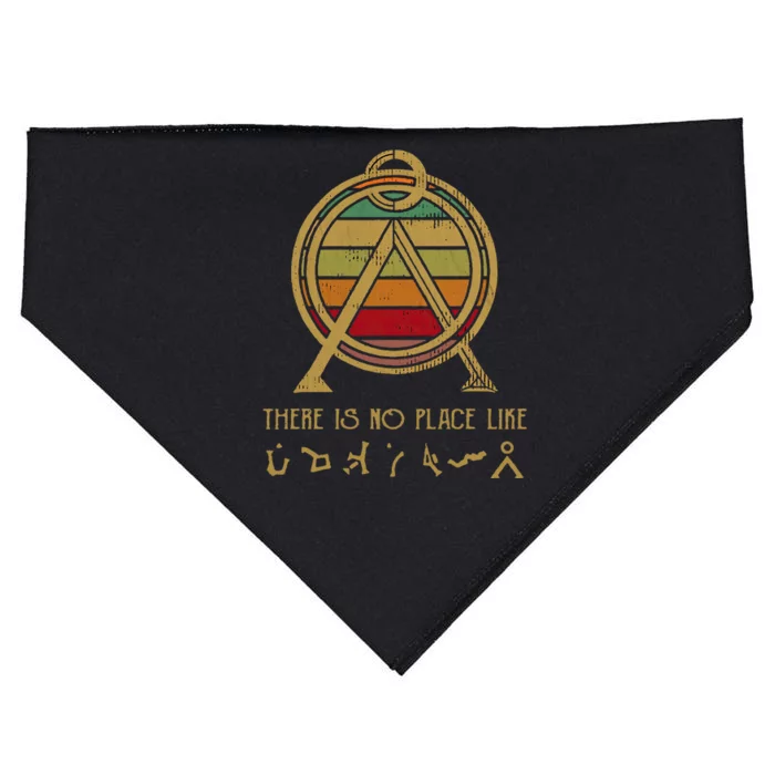 Stargate Inspired No Place Like Home Gift USA-Made Doggie Bandana