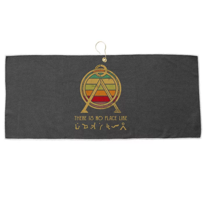 Stargate Inspired No Place Like Home Gift Large Microfiber Waffle Golf Towel