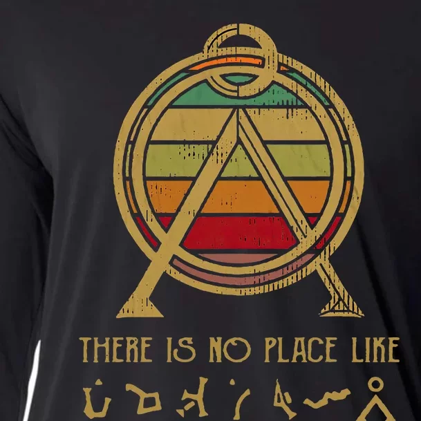 Stargate Inspired No Place Like Home Gift Cooling Performance Long Sleeve Crew