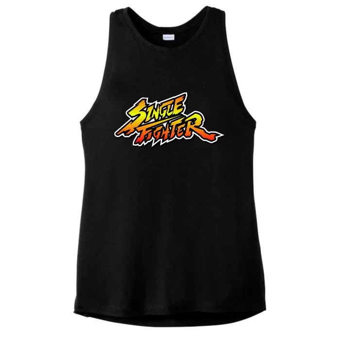 Single Fighter Ladies Tri-Blend Wicking Tank