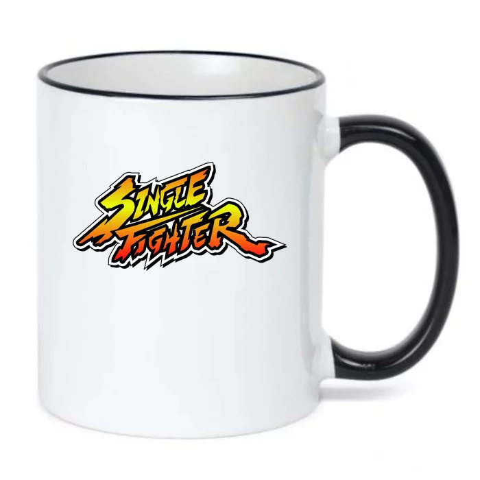 Single Fighter Black Color Changing Mug