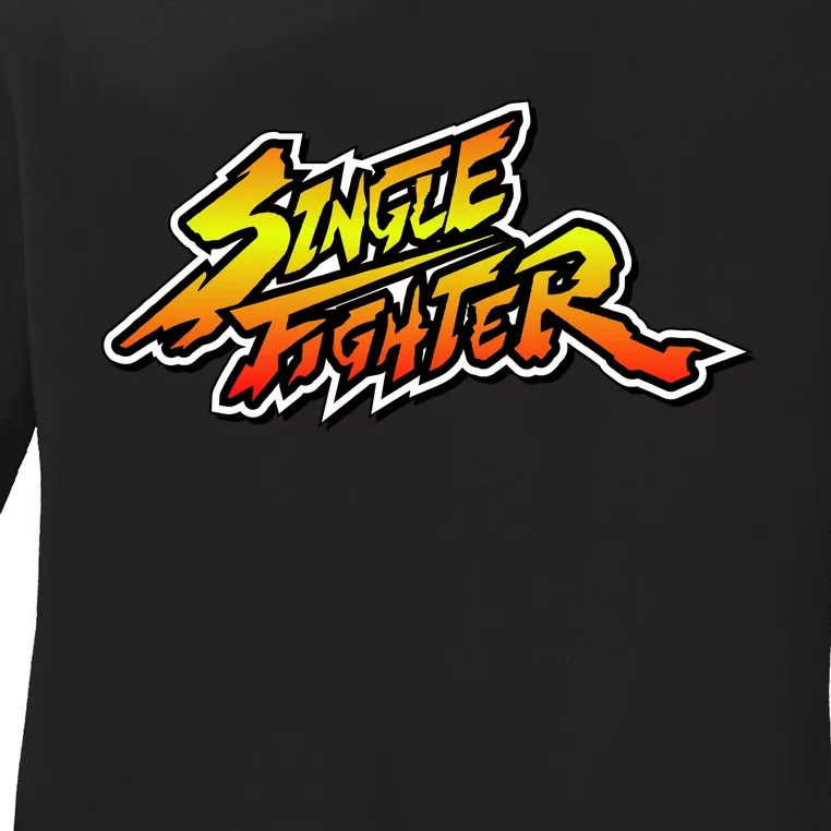 Single Fighter Ladies Long Sleeve Shirt