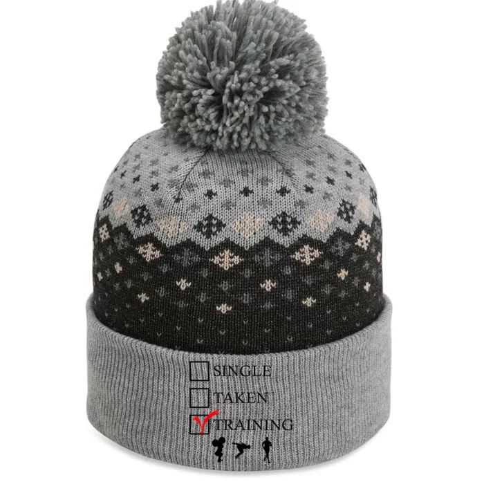 Single Taken Training The Baniff Cuffed Pom Beanie