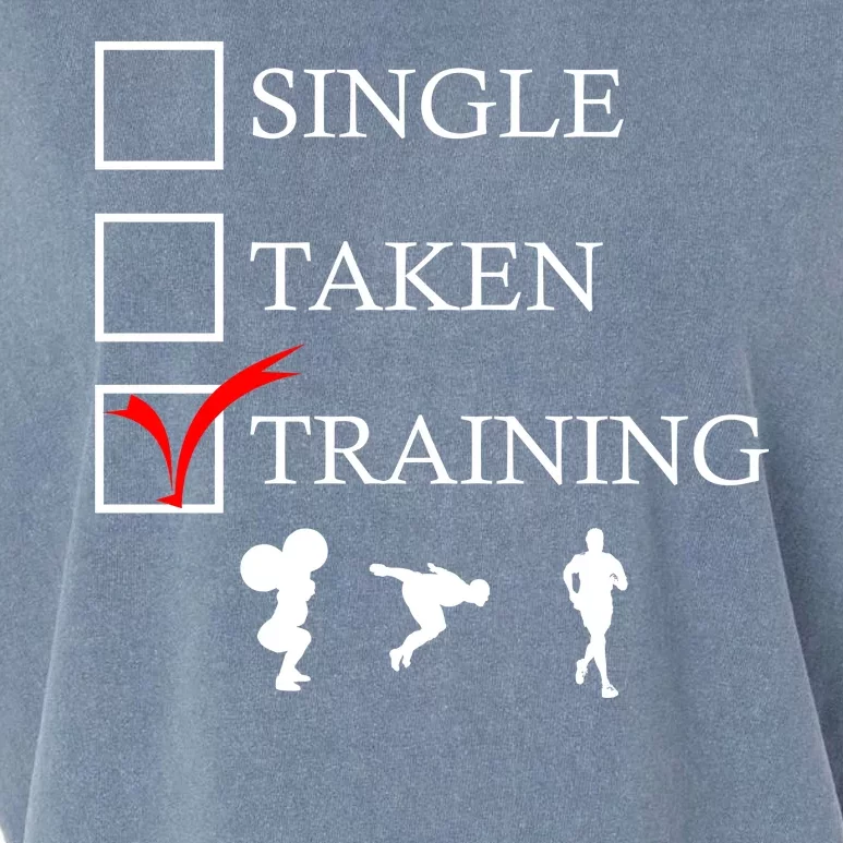 Single Taken Training Garment-Dyed Women's Muscle Tee