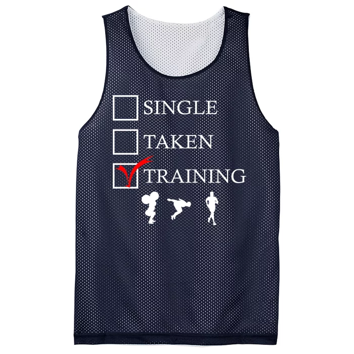 Single Taken Training Mesh Reversible Basketball Jersey Tank