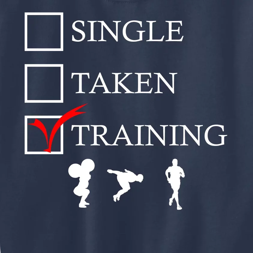 Single Taken Training Kids Sweatshirt