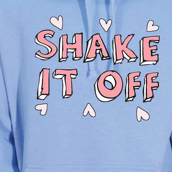 Shake It Off Pink Cute Unisex Surf Hoodie