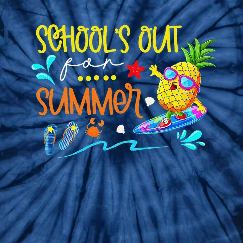 School Is Out For Summer Happy Last Day Of School Tie-Dye T-Shirt