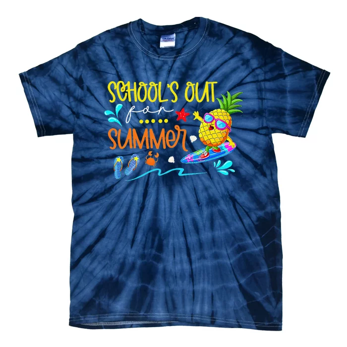 School Is Out For Summer Happy Last Day Of School Tie-Dye T-Shirt