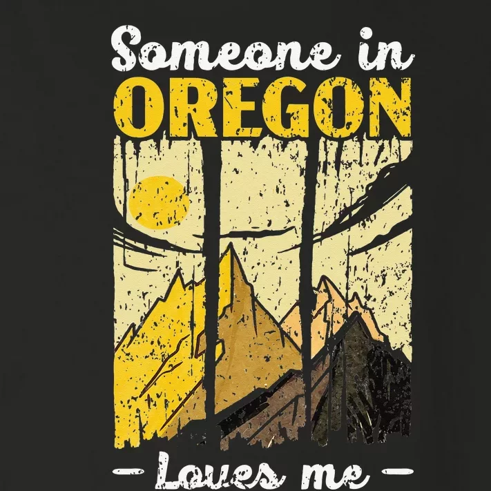 Someone In Oregon Loves Me USA America Oregonians Toddler Long Sleeve Shirt