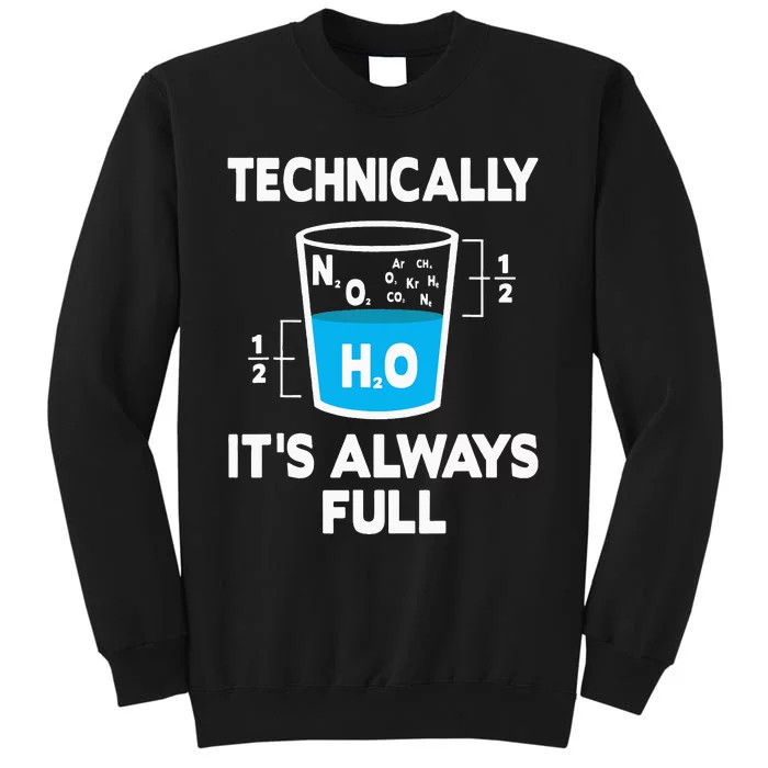 Science is Optimistic Tall Sweatshirt