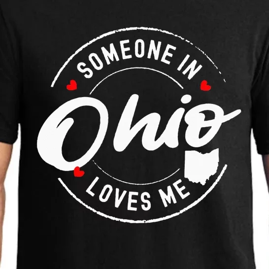 Someone in Ohio Loves Me Pajama Set