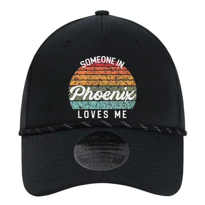 Someone In Phoenix Loves Me United States Family Travel Dark Gift Performance The Dyno Cap