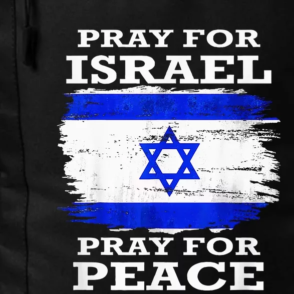 Support Israel Pray for Israel Peace Daily Commute Backpack