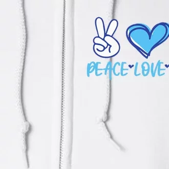 Support Israel Peace Love Israel I Stand With Israel Vintage Full Zip Hoodie