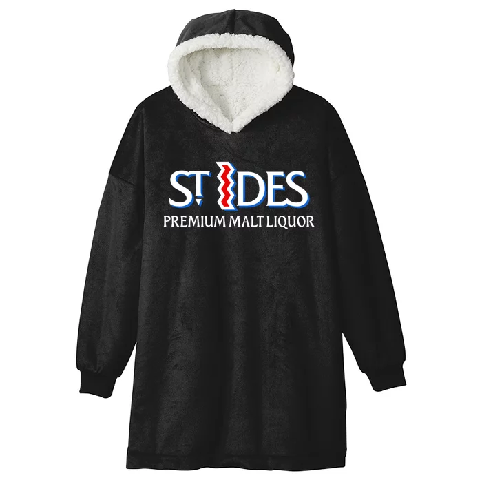 St Ides Premium Malt Liquor Hooded Wearable Blanket