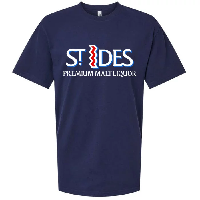 St Ides Premium Malt Liquor Sueded Cloud Jersey T-Shirt