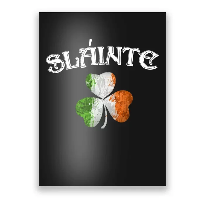 Slainte Irish Patrick Day Poster