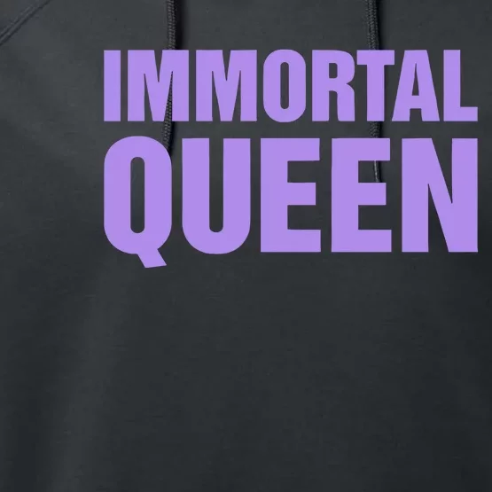 Sia Immortal Queen 2024 Performance Fleece Hoodie