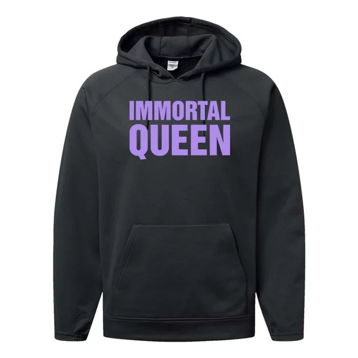 Sia Immortal Queen 2024 Performance Fleece Hoodie