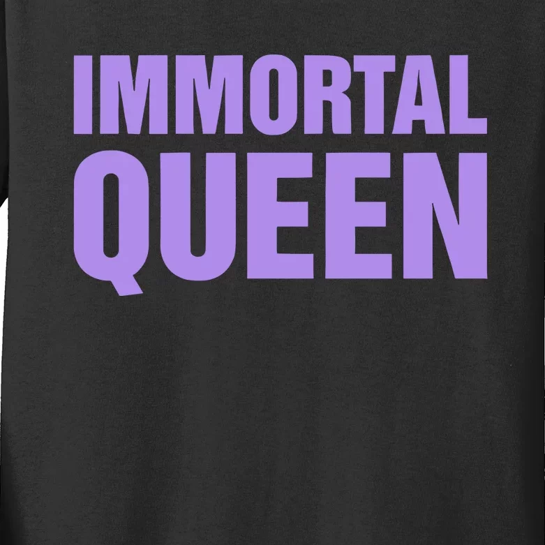 Sia Immortal Queen 2024 Kids Long Sleeve Shirt