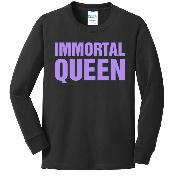 Sia Immortal Queen 2024 Kids Long Sleeve Shirt