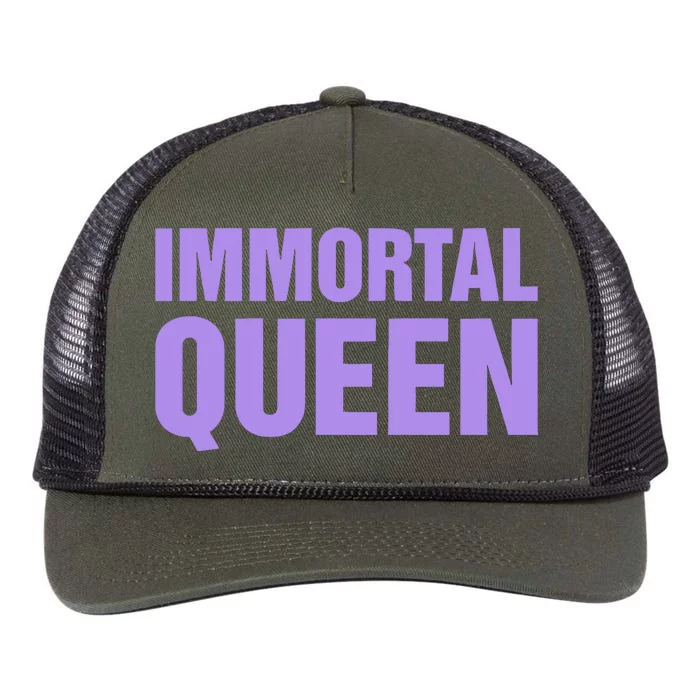 Sia Immortal Queen 2024 Retro Rope Trucker Hat Cap