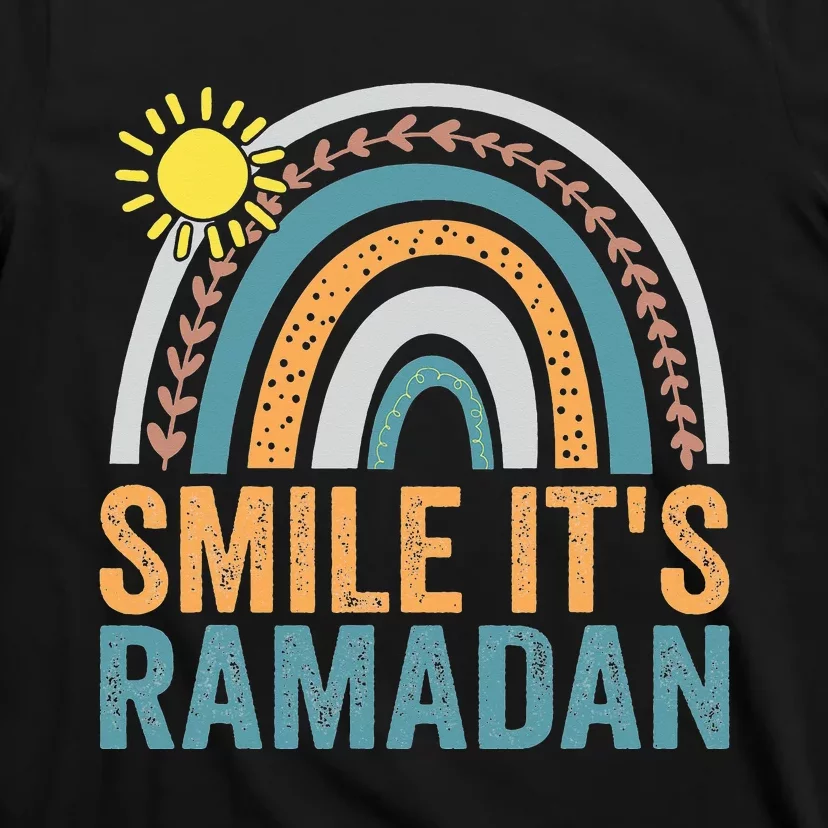 Smile its Ramadan for Muslim  Islamic Fasting T-Shirt