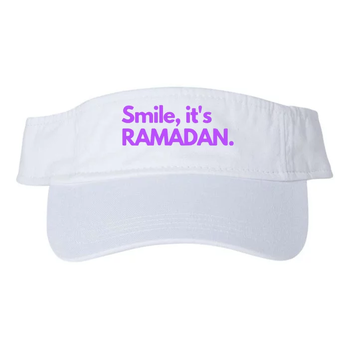 Smile Its Ramadan Celebrating The Holy Month Gift For Ramadan Mubarak Valucap Bio-Washed Visor