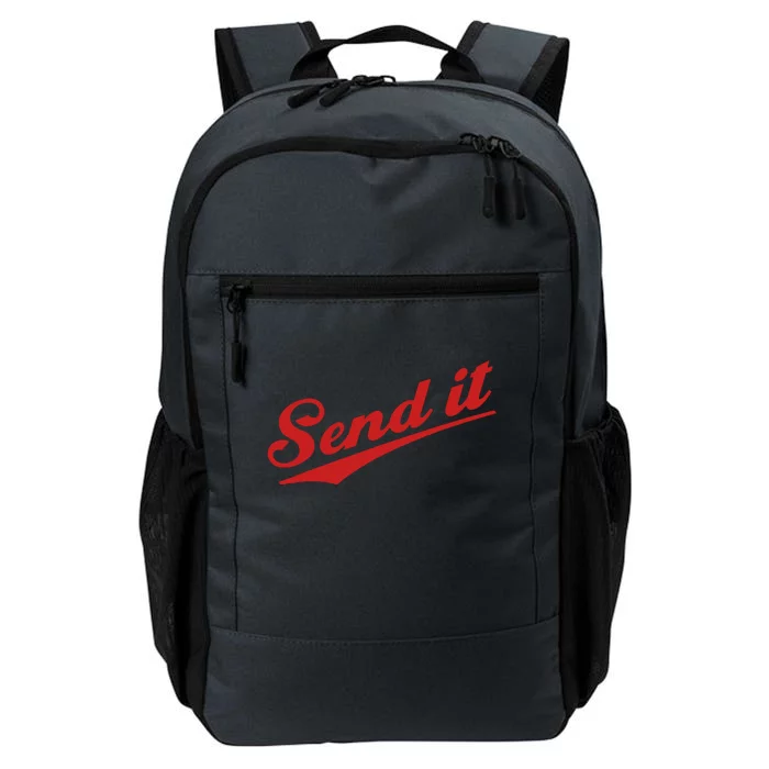 Sent It Red Logo Daily Commute Backpack