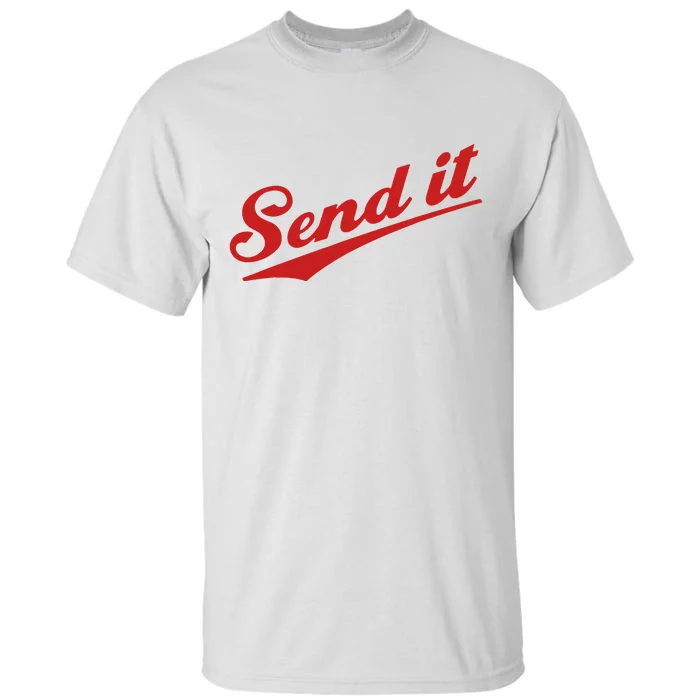 Sent It Red Logo Tall T-Shirt