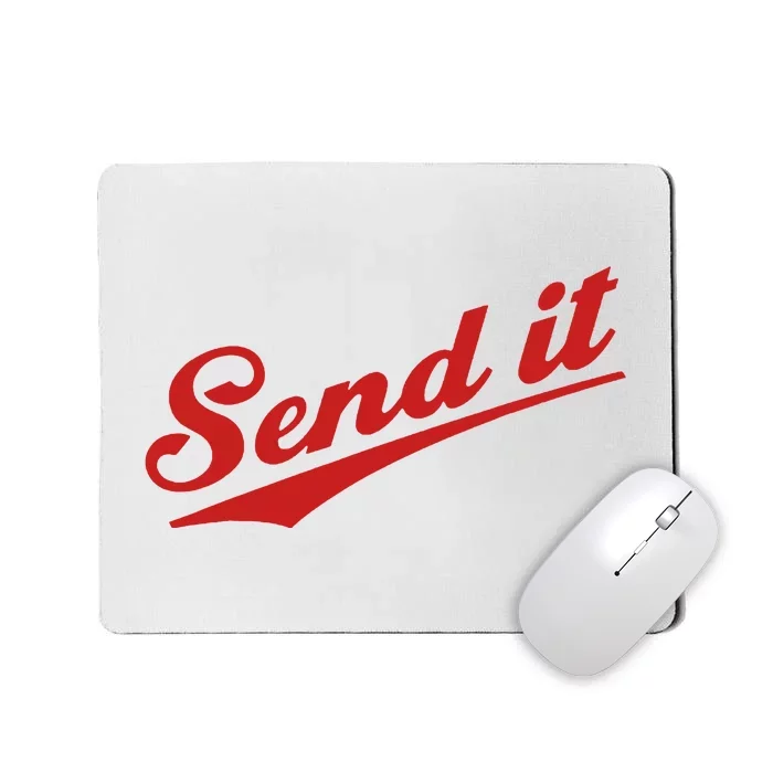 Sent It Red Logo Mousepad