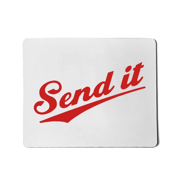 Sent It Red Logo Mousepad