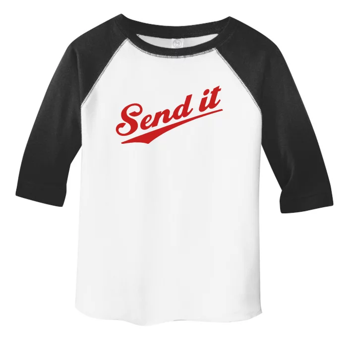 Sent It Red Logo Toddler Fine Jersey T-Shirt