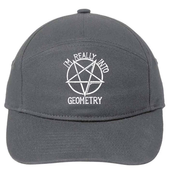 Star I’M Really Into Geometry 7-Panel Snapback Hat