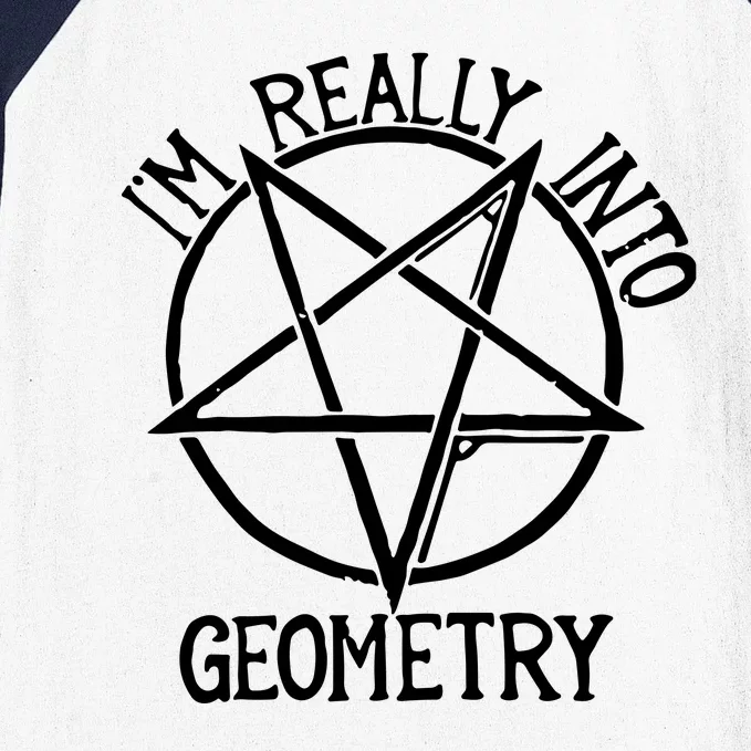 Star I’M Really Into Geometry Baseball Sleeve Shirt