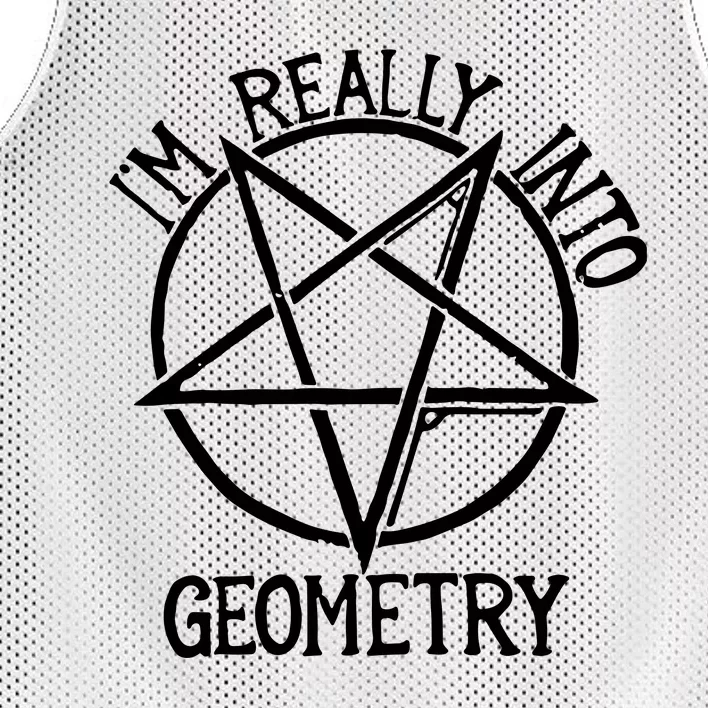 Star I’M Really Into Geometry Mesh Reversible Basketball Jersey Tank