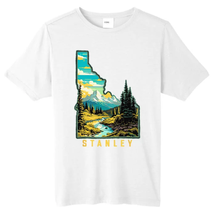 Stanley Idaho State Outdoor Nature Graphic ChromaSoft Performance T-Shirt