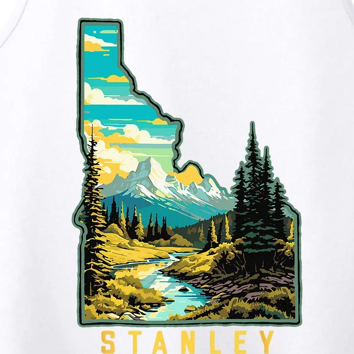 Stanley Idaho State Outdoor Nature Graphic Performance Tank