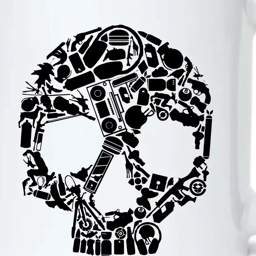 Skull Items Skull Black Color Changing Mug