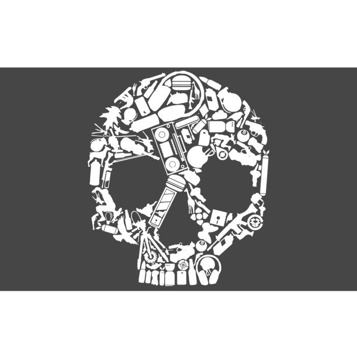 Skull Items Skull Bumper Sticker