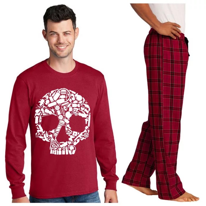 Skull Items Skull Long Sleeve Pajama Set