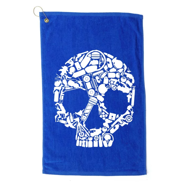 Skull Items Skull Platinum Collection Golf Towel