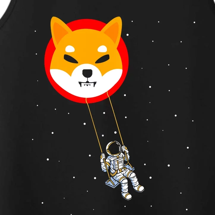 Shiba Inu Swing Army Cryptocurrency Token Doge Performance Tank