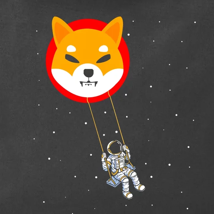 Shiba Inu Swing Army Cryptocurrency Token Doge Zip Tote Bag