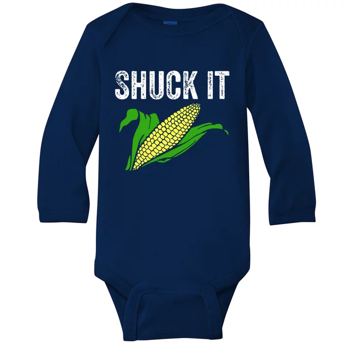 Shuck It Baby Long Sleeve Bodysuit