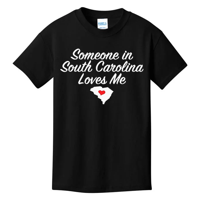 Someone In South Carolina Loves Me Precious Gift Kids T-Shirt