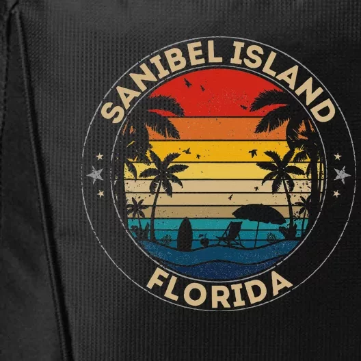 Sanibel Island Souvenir Florida Reminder City Backpack