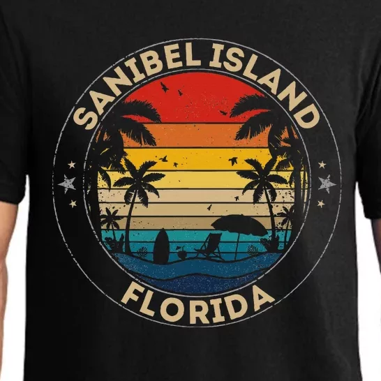 Sanibel Island Souvenir Florida Reminder Pajama Set